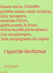 L’aparole électorale