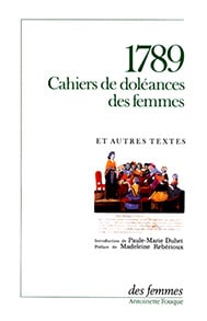 Cahiers de doléances des femmes en 1789