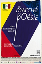 Marché de la poésie 2016