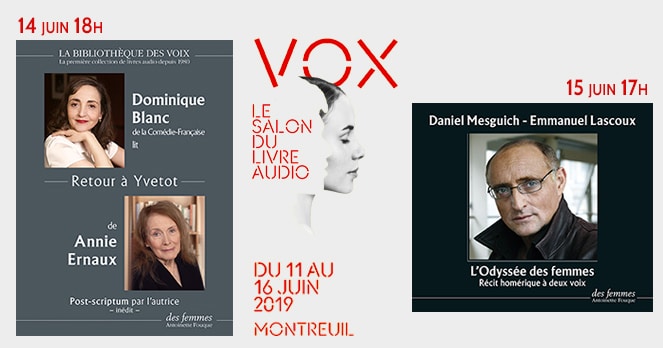 Salon du livre audio 2019