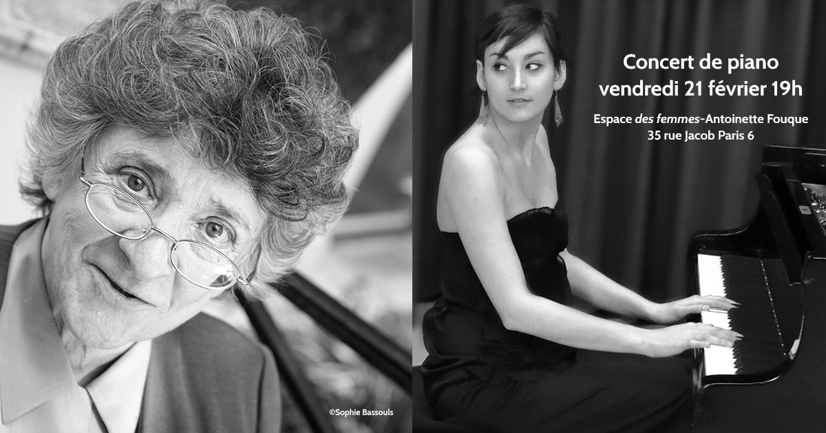 Concert de piano pour Fouque Des femmes