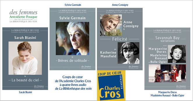 Coups de cœur de l'Académie Charles Cros