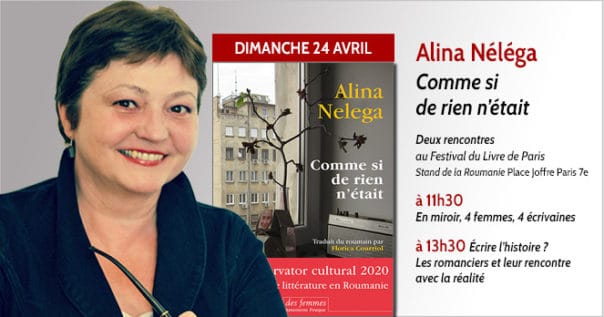 Alina Nelega, rencontres littéraires