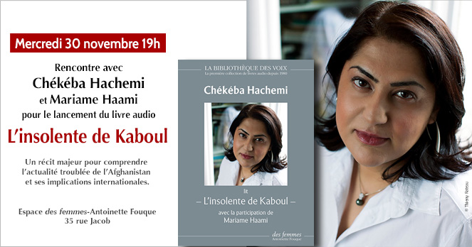 L’insolente de Kaboul de Chékéba Hachemi