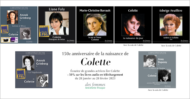 150e anniversaire de Colette