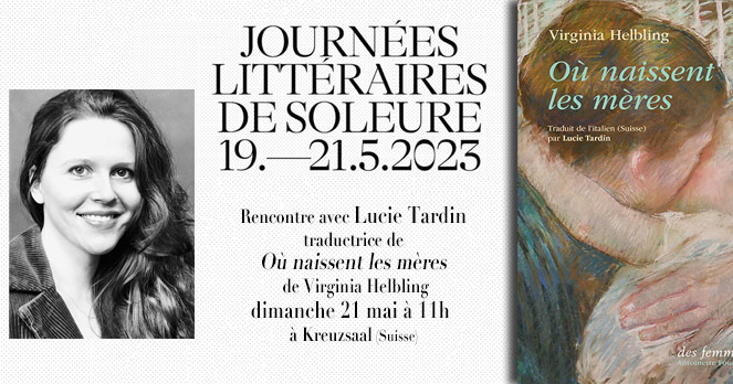 Lucie Tardin traductrice de Où naissent les mères