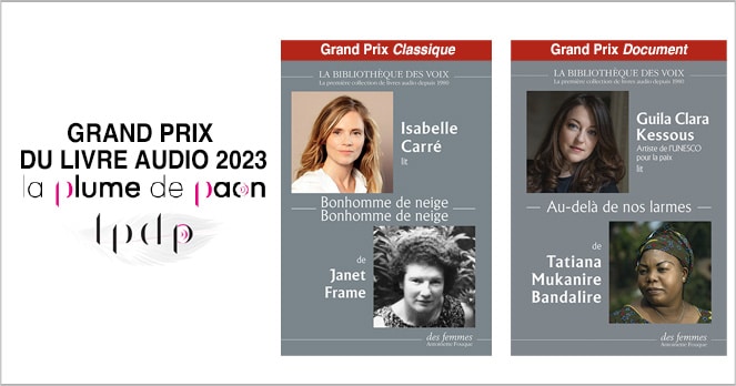 Grand prix du livre audio 2023