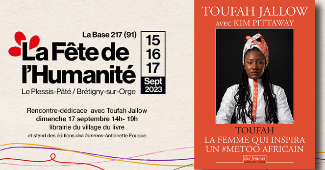 Fête de l'humanité 2023 avec Toufah Jallow