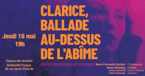 Clarice Lispector, ballade au dessus de l’abîme