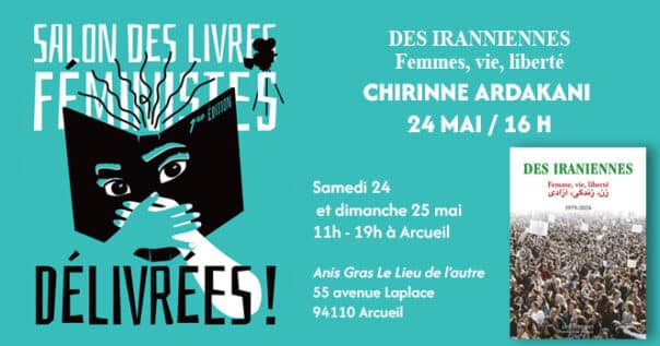 Chirinne Ardakani au Salon des livres féministes “Délivrées !”