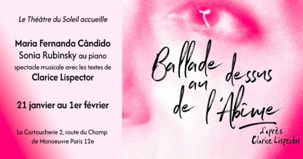 Clarice Lispector spectacle musical