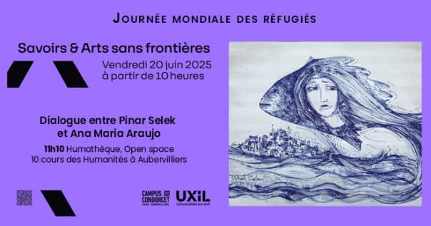 Journée mondiale des réfugiés avec Pinar Selek et Ana Maria Araujo