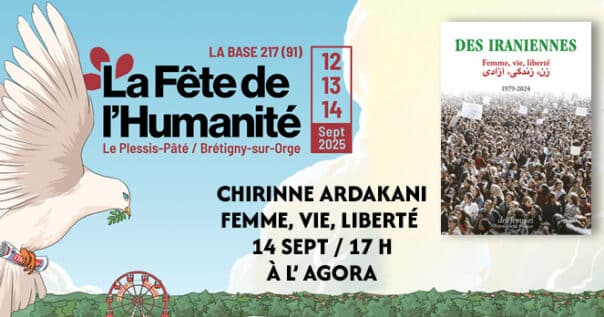 Femme, vie, liberté à la fête de l'Humanité