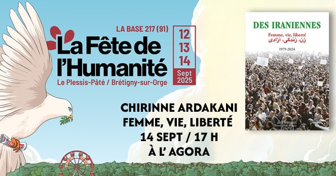 Femme, vie, liberté à la fête de l'Humanité