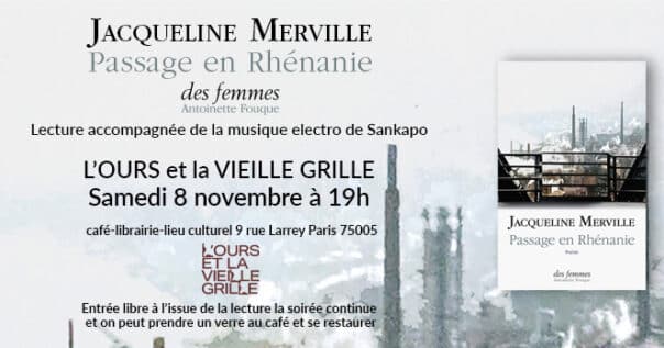 Passage en Rhénanie de Jacqueline Merville