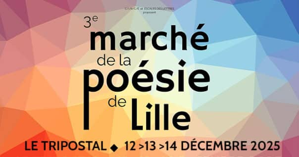 Marché de la poésie de Lille 2025