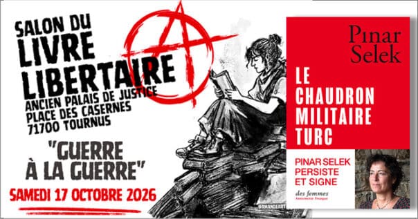 Pinar Selek au salon du Livre Libertaire